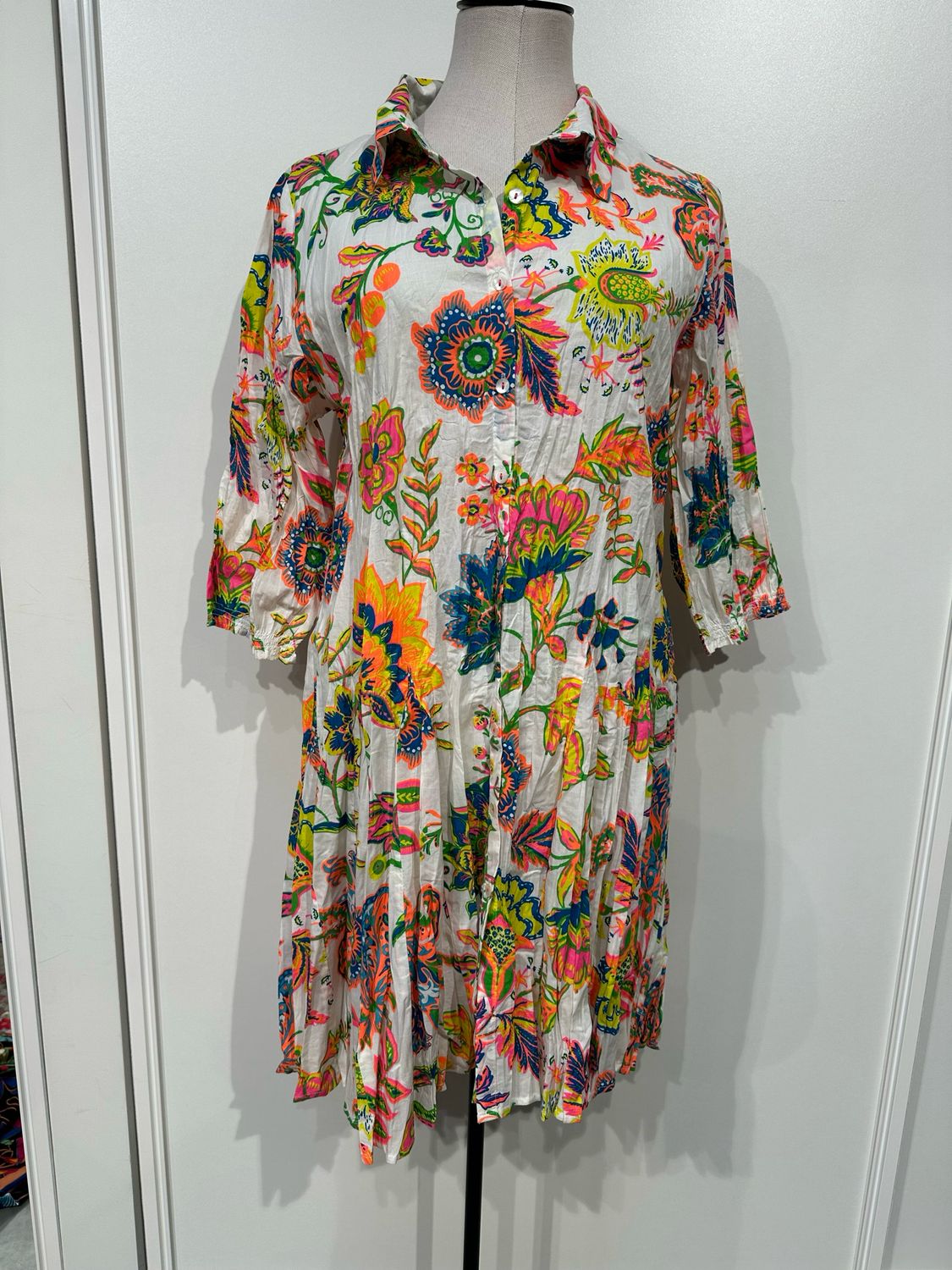 Orientique Le monre dress white