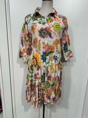 Orientique Le monre dress white