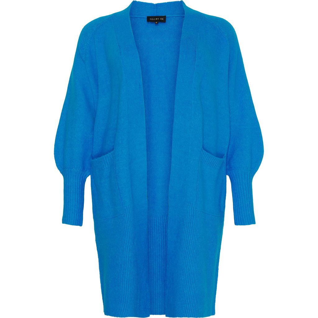 Nr 1 by ox cardigan long - clear blue