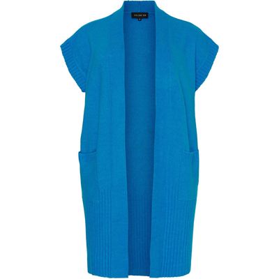 Nr 1 by ox Cardigan short sleeve - clear blue