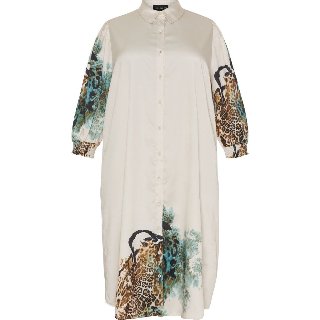 Nr 1 by ox shirt dress leopard