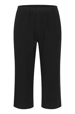 Kaffe curve KCnana culotte pants - black oyster