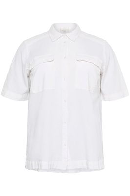 Kaffe Curve KCnana Liah shirt - chalk