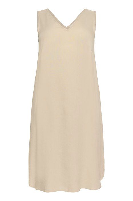 Kaffe Curve KCmille sleeveless dress - Feather gray