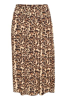 Kaffe Curve KCedina Ami Skirt - leopard