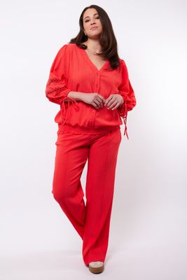 Exxcellent ailani pants - sweet red