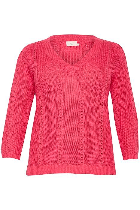 Kaffe Curve KClorry pullover - raspberry