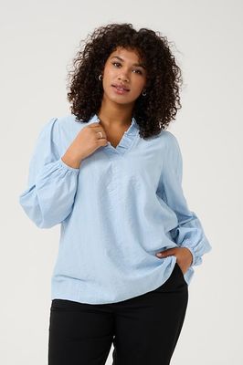 Kaffe Curve KCanni blouse - soft chambray