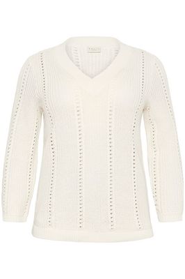Kaffe Curve KClorry Pullover - chalk