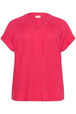 Kaffe Curve KCmille wing sl Blouse- raspberry