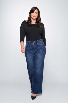 Fox Factor - dixi brooklyn blue - wide leg