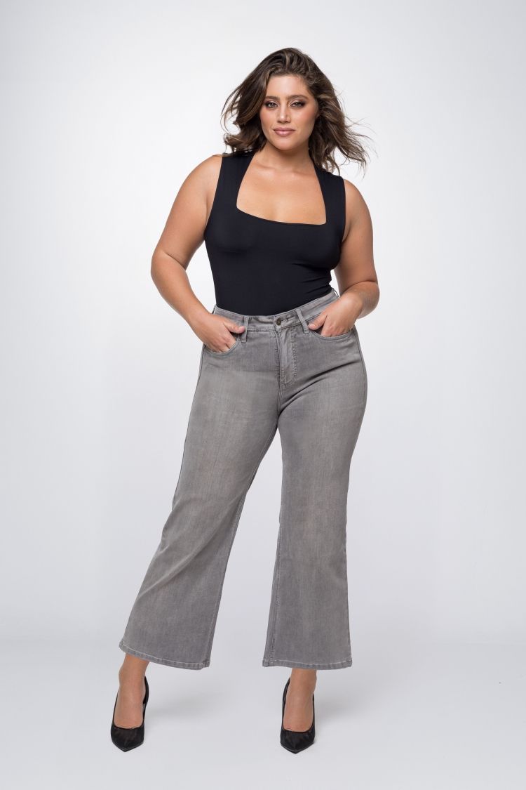 Fox Factor - Dixi lima grey - wide leg
