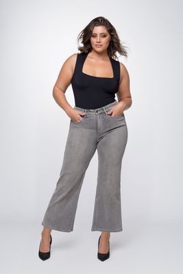 Fox Factor - Dixi lima grey - wide leg
