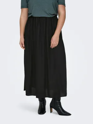 Only Carmakoma carvenedig life long skirt - black