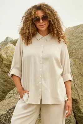 Zhezni Hyla shirt beige