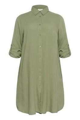Kaffe curve - KCmille - shirtdress - oil green