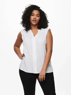 Only Carmakoma - Carmumi SL top - white
