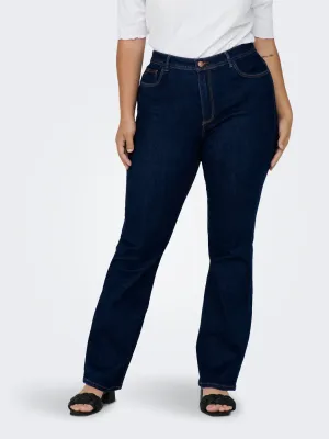 Only Carmakoma Carsally dark jeans