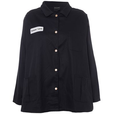 Gozzip studio jacket smiley zwart