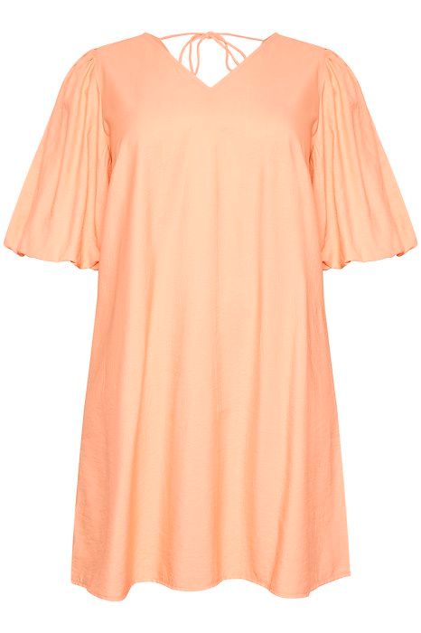 Kaffe Curve KCgabbi dress peach nectar
