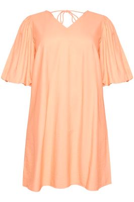 Kaffe Curve KCgabbi dress peach nectar
