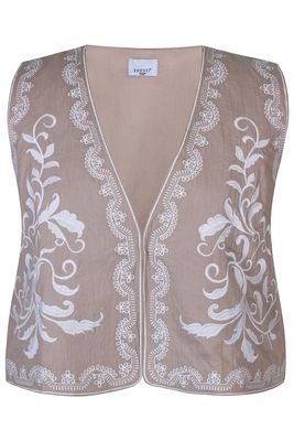 Zhenzi - Hedy vest - beige