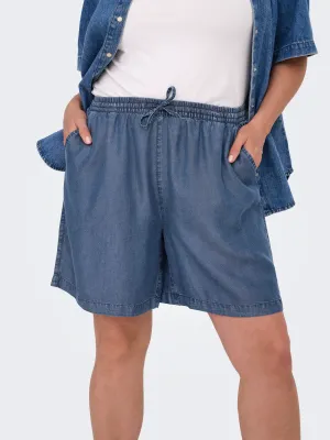 Only carmakoma - carpema short - dark blue denim