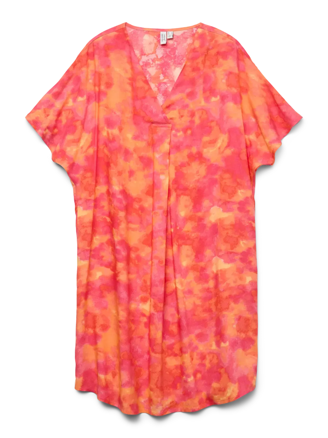 Vero Moda Curve - VMCCiana short dress - golden straw/ciana