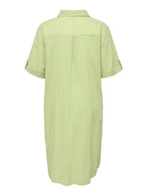 Only Carmakoma Carcoco shirt dress winter pear