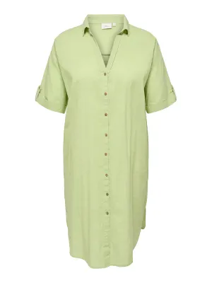 Only Carmakoma Carcoco shirt dress winter pear