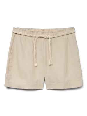 Vero Moda Curve - VMCHeaven shorts - oatmeal