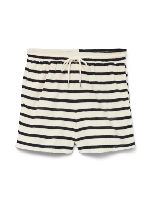 Vero Moda VMCemeli shorts zwart/wit gestreept