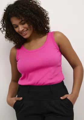 Kaffe Curve - KCcarina Tank Top - rose violet