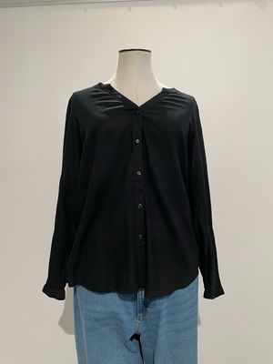 Vero Moda Curve - VMCMymilo - bloes lange mouwen - zwart