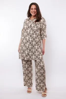 Exxcellent - broek Calla - sand/sahara