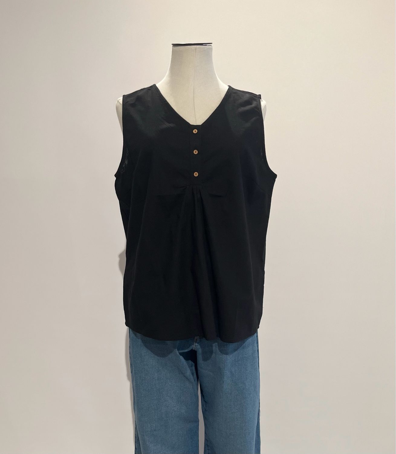 Only Carmakoma Carcoco V-neck - zwart