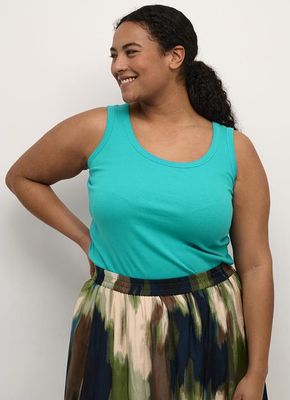 Kaffe Curve - KCcarina Tank Top - bluebird
