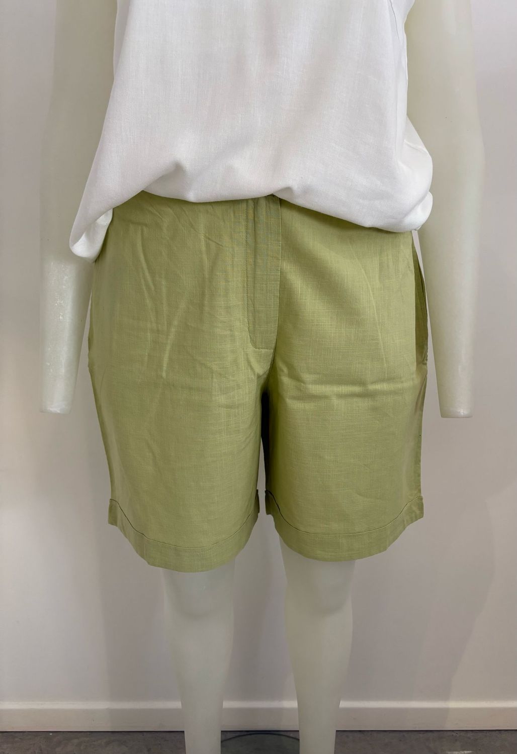 Only Carmakoma - Carcoco shorts - winter pear (lichtgroen)