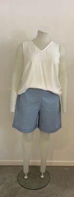 Only Carmakoma - Carcoco shorts - soft chambray (lichtblauw)