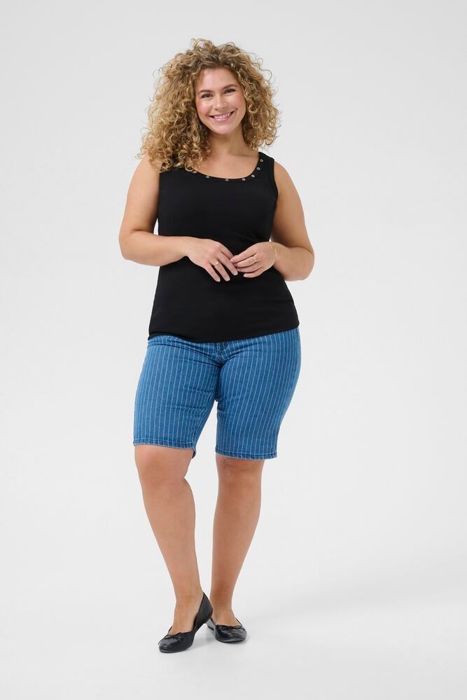 Kaffe Curve - KCcarina eyelets top - zwart