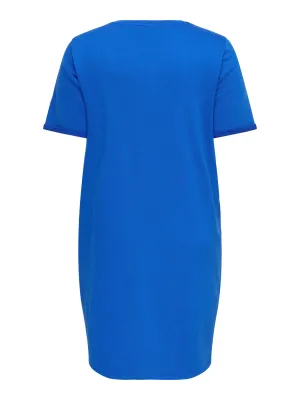 Only Carmakoma - carrinna - jurk blauw