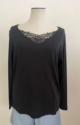 Only Carmakoma - Carnewkiraz - t-shirt lange mouw - zwart