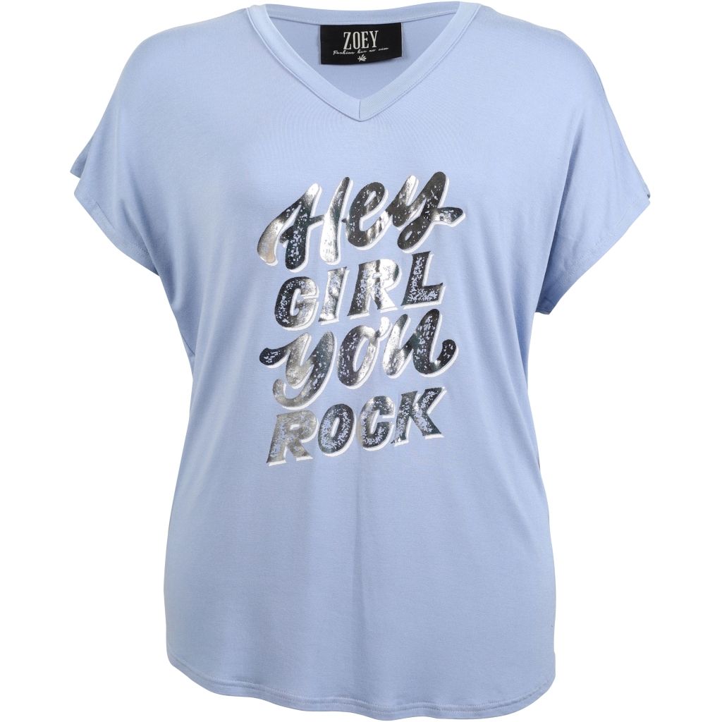 ZOEY - T-shirt sky blue