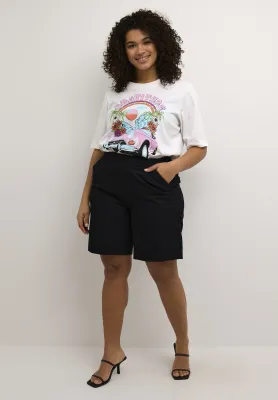 Kaffe Curve - KCSAKIRA - short zwart