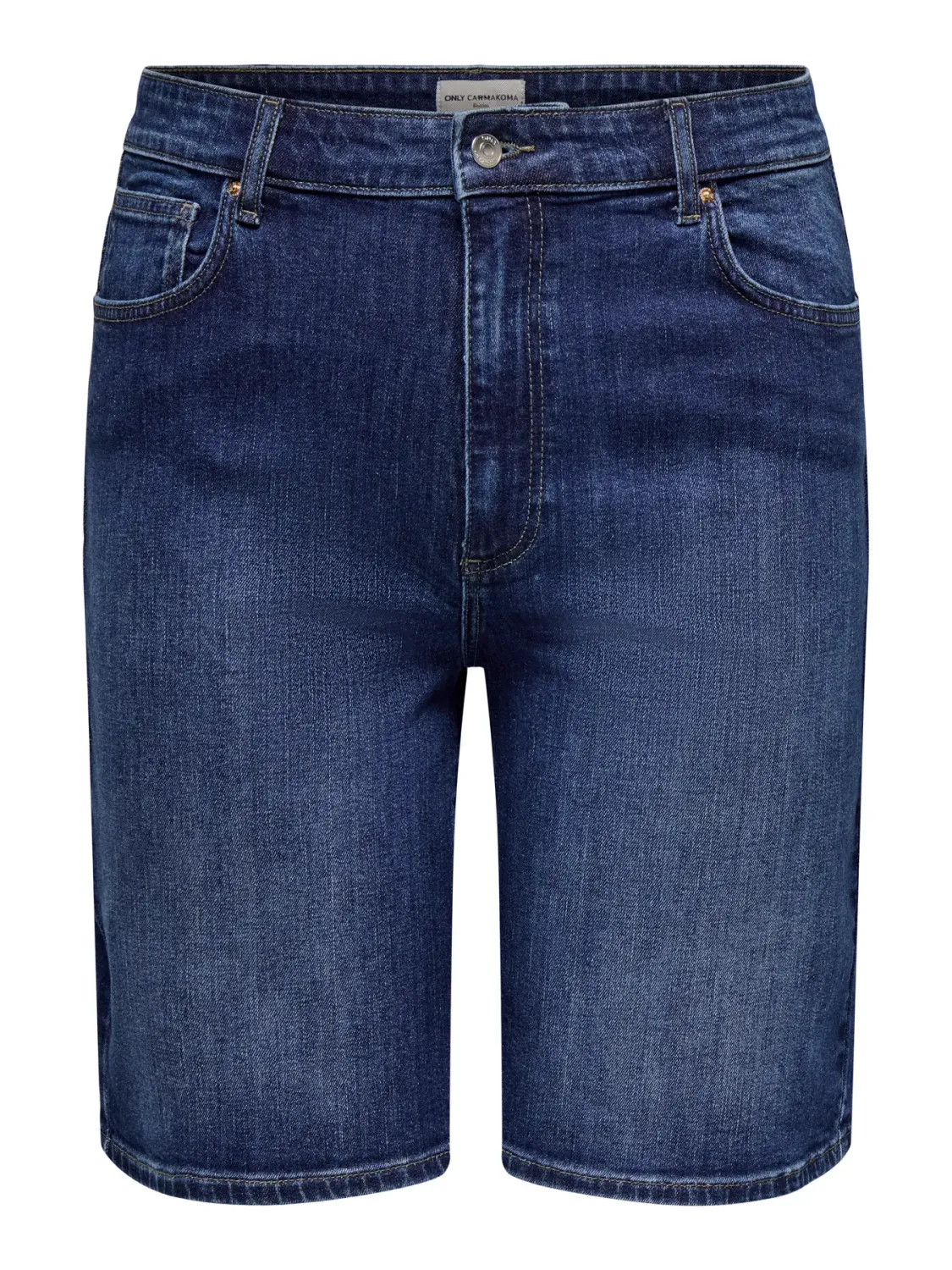 Only Carmakoma - Carsonny - wide short - donkerblauw