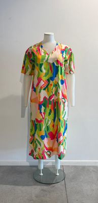 Grandiooz - Daisy - jurk - groen