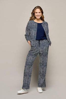 Mart Visser - Vivian - jacket - navy/wit