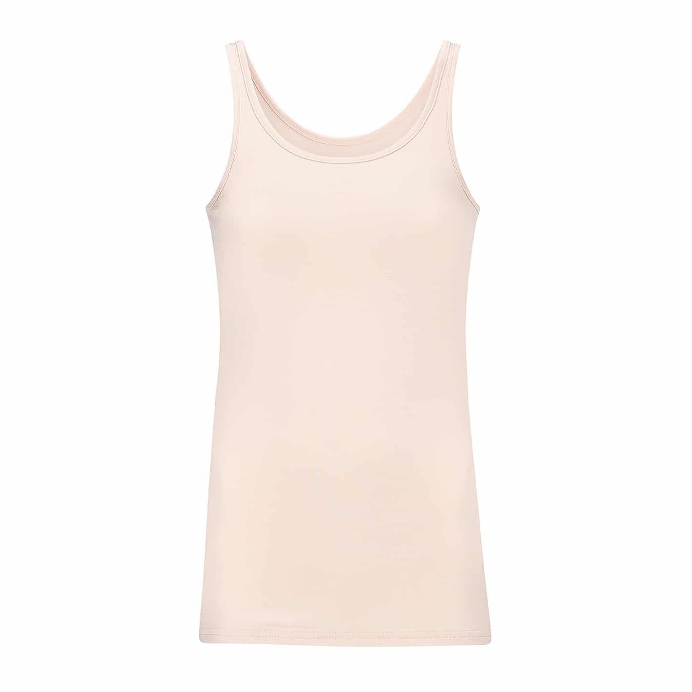 Upsa! - top zonder kant - beige