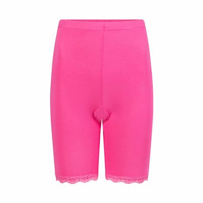 Upsa! - bikershort met kant - roze