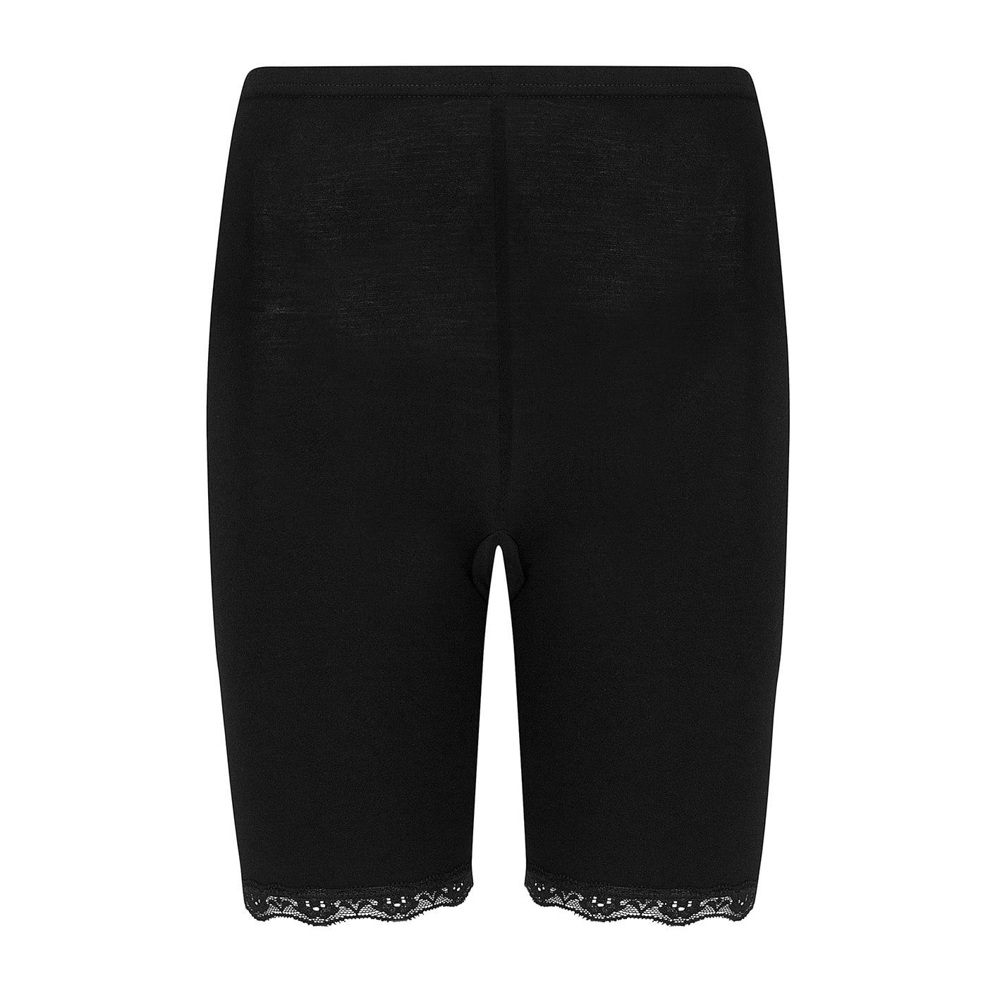 Upsa! - bikershort met kant - zwart